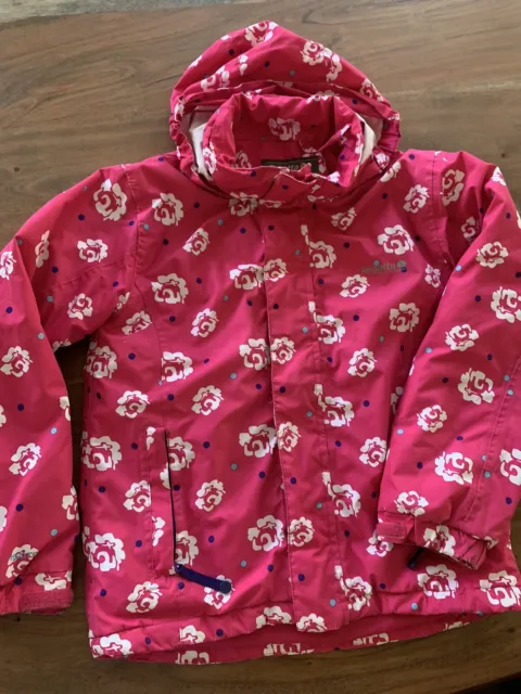Regatta size age 7-8 years girls pink coat hooded jacket