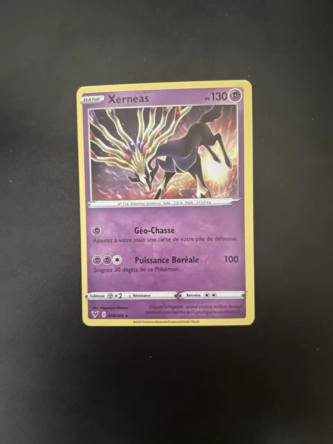 CARTE POKÉMON : Xerneas Holo 078/185 EB04 Voltage Éclatant FR Neuf EUR ...