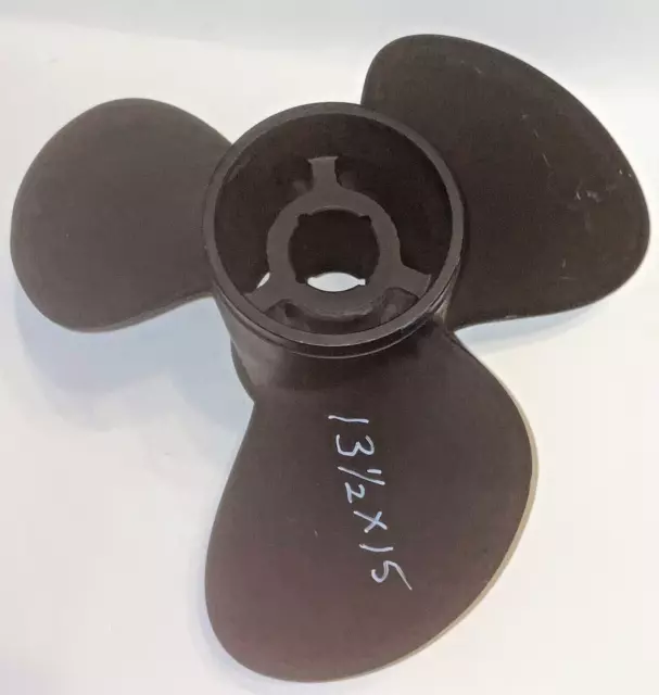 Solas D 3x13.5x15 R Aluminum 3 Blade Right Propeller Evinrude Johnson 40-140