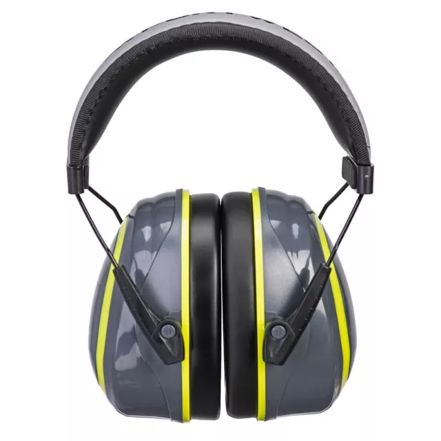 PORTWEST PW73 Hv Extrem Ohrenschützer M Gepolstert Kopfband Sicherheit Komfort