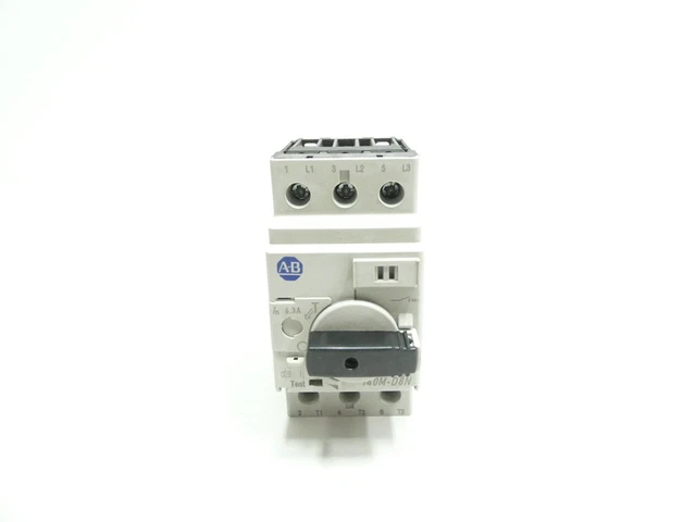 Allen Bradley 140M-D8N-B63 Manual Starter 6.3a Amp 5hp