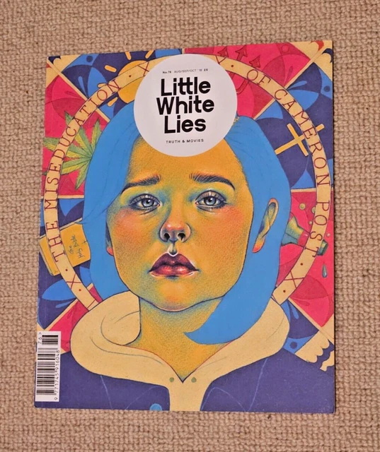 LITTLE WHITE LIES magazine Issue 76 The Miseducation of Cameron Post (2018) £10.00