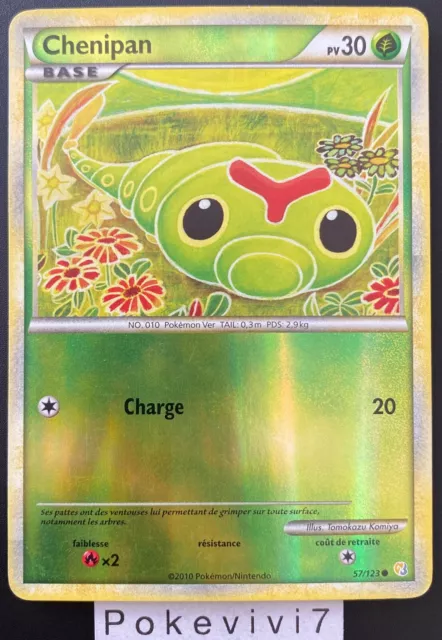 Carte Pokemon CHENIPAN 57/123 REVERSE HGSS HEARTGOLD SOULSILVER FR OCCASION