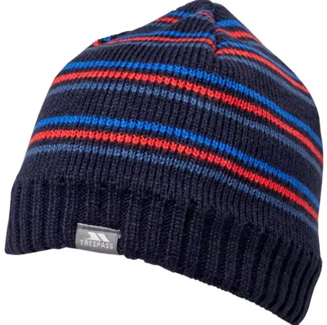 Trespass Mens Beanie Hat Knitted Casual Winter Hat Mateo - Mens