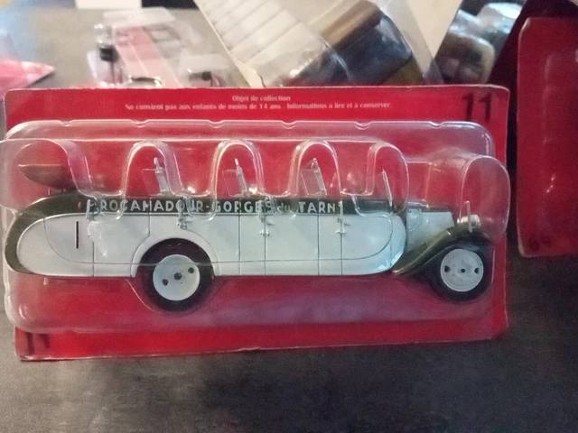 Miniature Ixo 1/43 - Autobus Renault TN4H RATP - Collection Autobus Du Monde 55