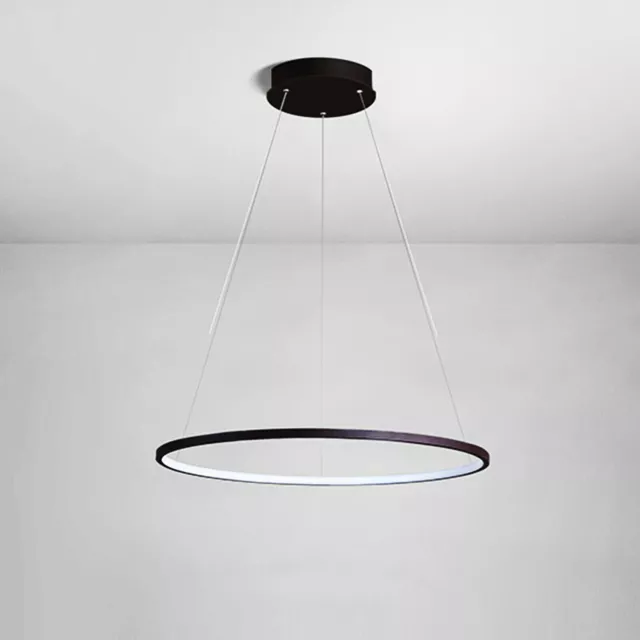 LED Hänge Leuchte Kreis Ring Design Decken Lampe Wohn Zimmer Beleuchtung Pendel!