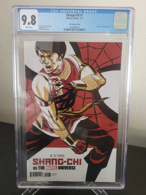 Shang Chi #1 Cgc 9.8 Graded Marvel Comics 2021 Michael Cho Variant Cover