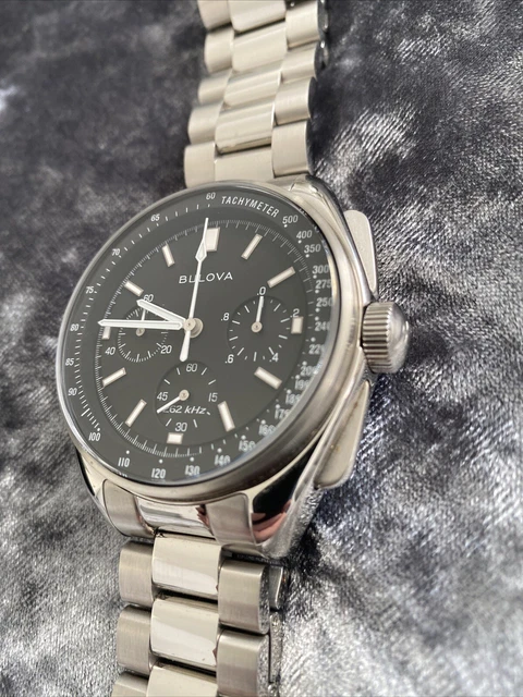 Bulova men's lunar sales pilot chronograph watch 96b258