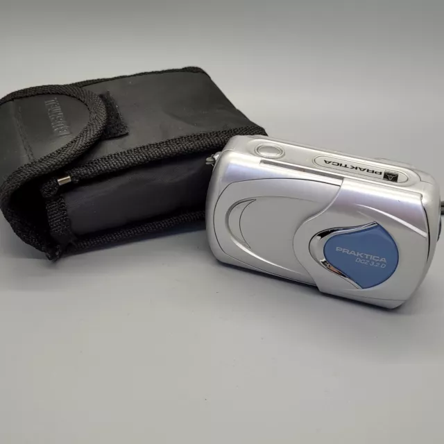 Praktica DCZ 3.2D 3.0MP Compact Digital Camera Silver Tested