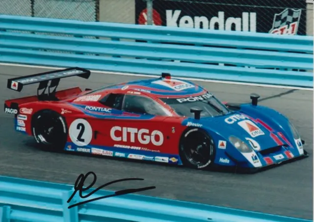 Andy Wallace Hand Signed 7x5 Photo - Le Mans Autograph.