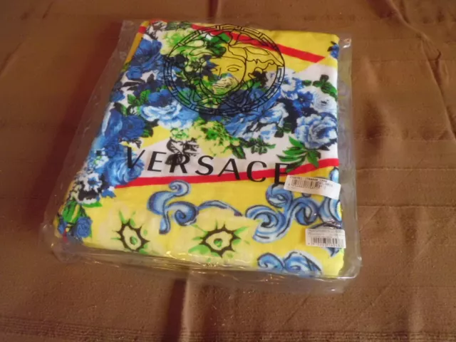 Versace Home  Beach Towel  Floreal Big Size  Muticolor