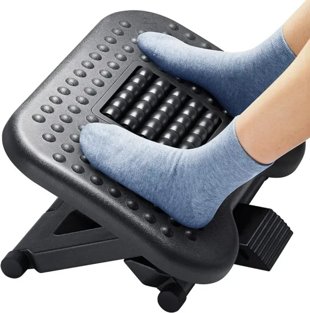 HUANUO Foot Rest Under Desk, Adjustable Ergonomic Footest for Under Desk at Work