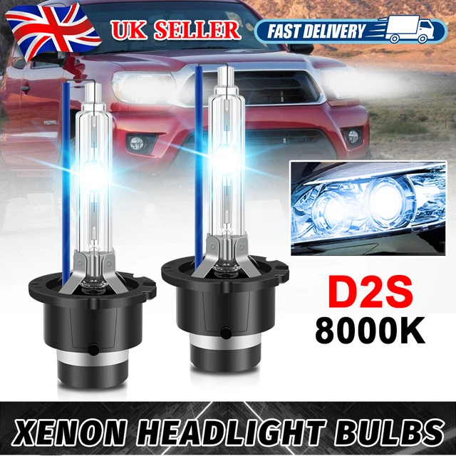 thumbnail image 2 of 2x 35W 8000K D2S/D2R HID Xenon Bulbs – Bluish White, 3200 Lumens, IP67, 3-Year Warranty 2 of 3