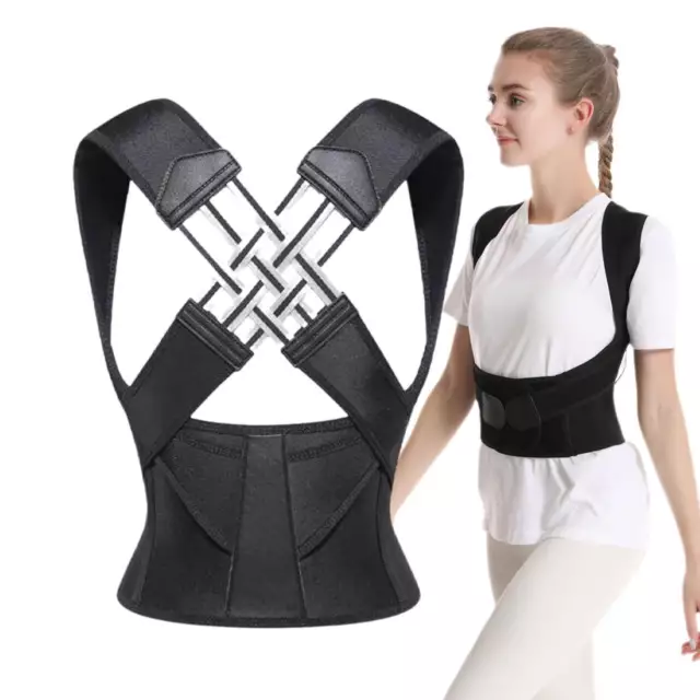 Adjustable Back Posture Belt Office Home Gym Back Straightener Posture Corrector