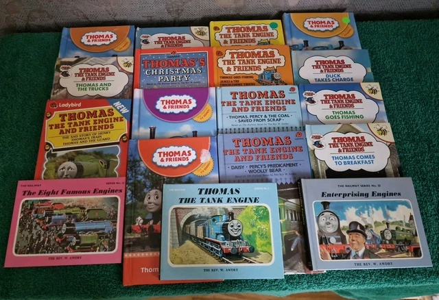 THOMAS THE TANK Engine Bundle - Job Lot Of Vintage Books - Various Eras ...