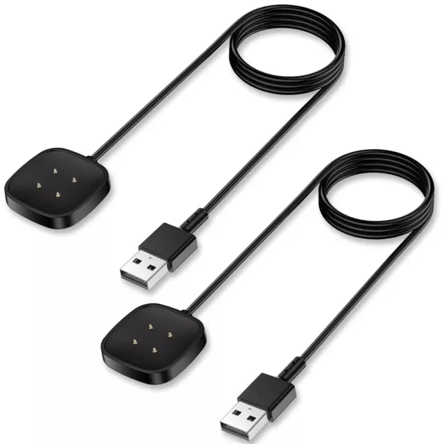 REPLACEMENT CHARGER CABLE for Fitbit Versa 4/Sense 2/Versa 3/Sense ...