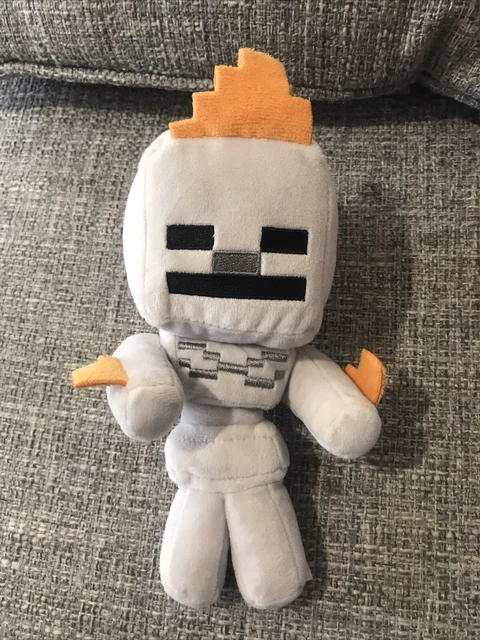 MINECRAFT PLUSH MOJANG skeleton on fire £24.00 - PicClick UK