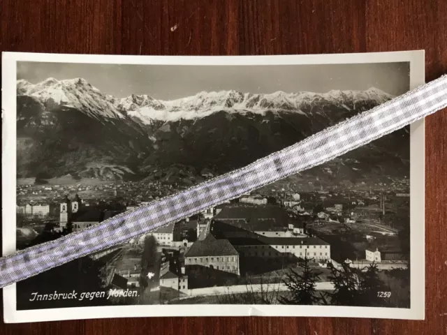 Ansichtskarte AK Innsbruck gegen Norden s/w gelaufen 1939