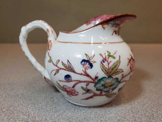 Antique Sarreguemines Minton Cream Pot Pitcher Creamer, France Faience, No.216