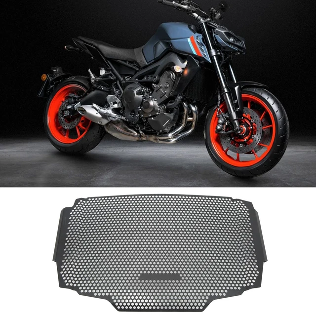 Protezione griglia radiatore moto auto acciaio inox antiruggine per tracciante
