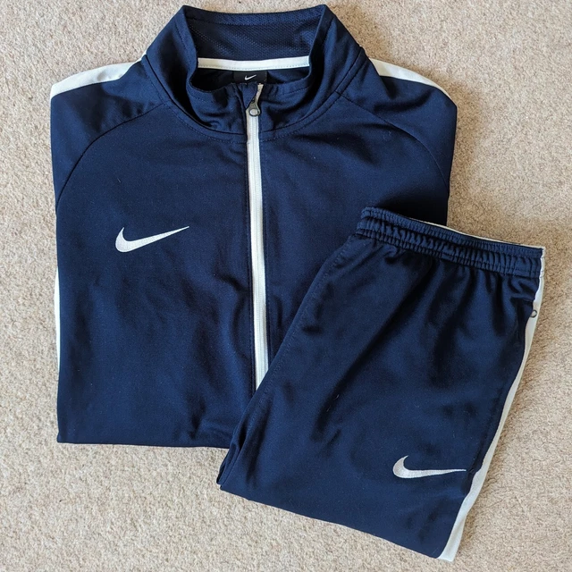 Nike academy warm discount up tracksuit mens navy