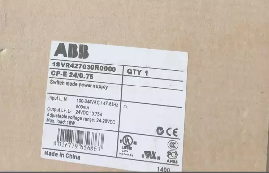 1pc ABB guideway switching power supply CP-E 24/0.75