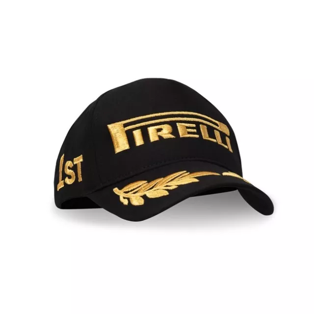 Pirelli Motorsport Officiel F1 Casquette Baseball 1st Podium Spécial Or Édition