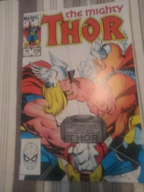 Thor #338 (1983) Marvel Comics 2nd Appearance of Beta Ray Bill high grade 