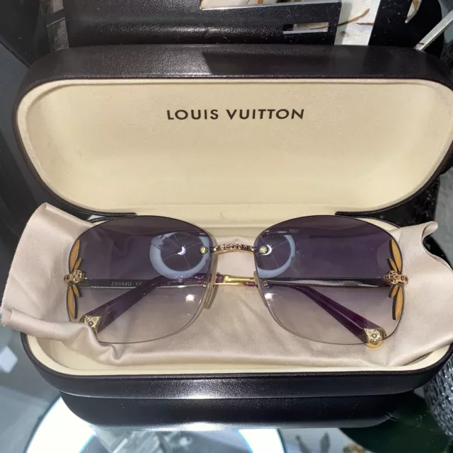 Louis Vuitton 2014 Lily Strass Sunglasses - Purple Sunglasses