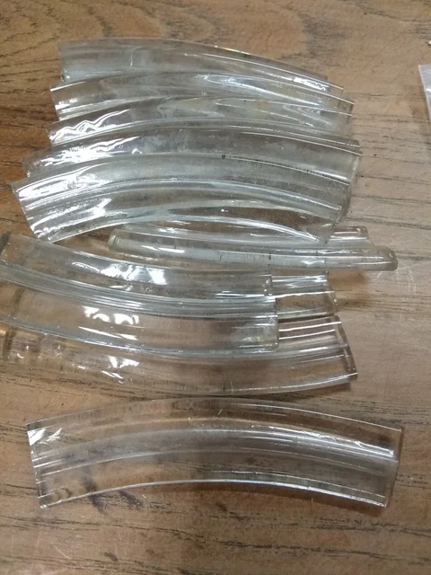 vintage  French chandelier  parts crystal  glass dodads lot