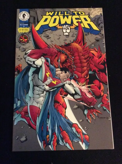Dark Horse Comics Will To Power #2 NM Unread Condition June 1994 (box20)