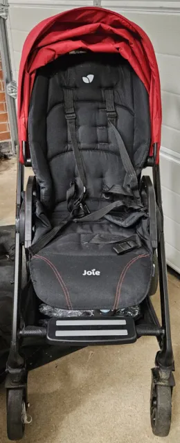 Joie Chrome Pushchair 4 Wheel Stroller