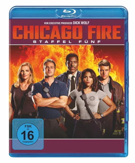 6 Blu-rays * CHICAGO FIRE - STAFFEL / SEASON 5 # NEU OVP +