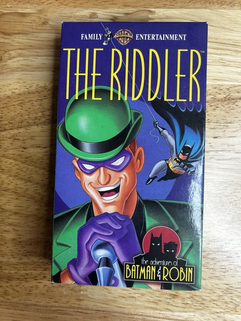 BATMAN & ROBIN: The Riddler VHS Pre-Owned Animated Vintage £3.98 ...