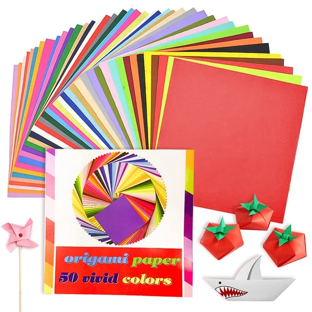 200 Fogli Carta Origami 20x20 Cm - Doppia Faccia, 20 Colori, Per Artigianato E Scuola - Foto 11