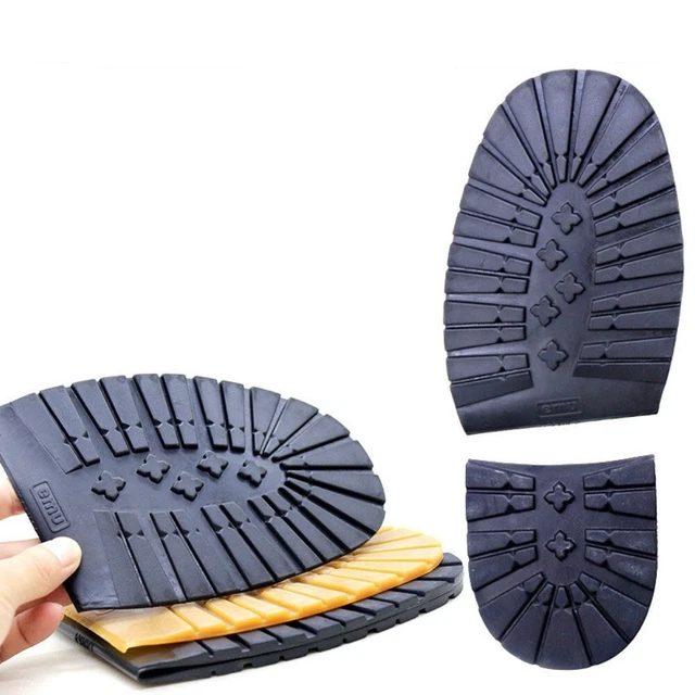 1 paio di scarpe resistenti all'usura adesivi tappetini materiali di riparazione autoadesivi