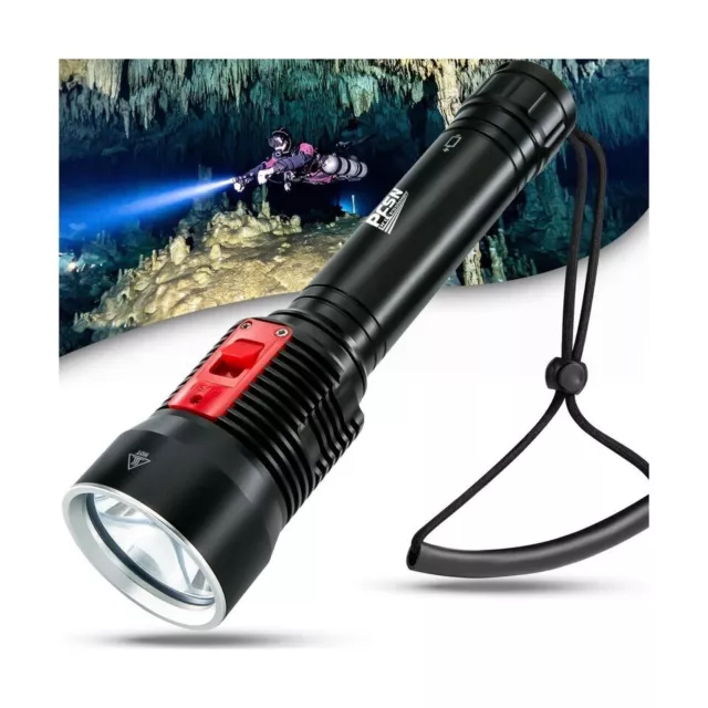 PFSN Dive Light Scuba Flashlight DF40 - 4000 Lumens, Professional, Complete New