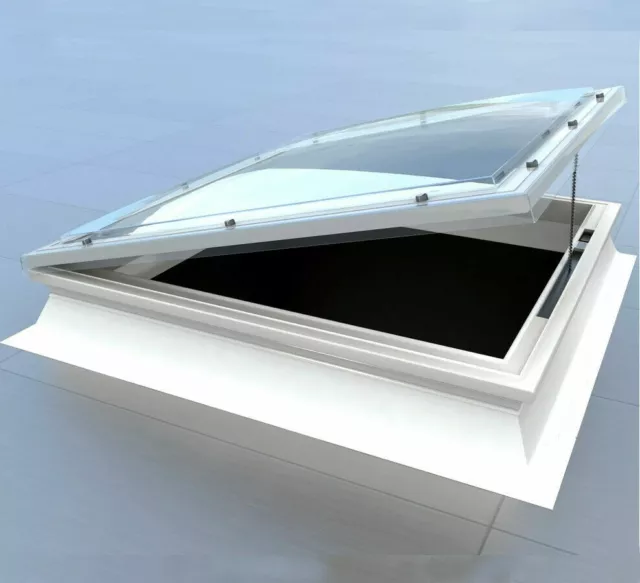 Dome Rooflight - Opening Skylight for Flat Roofs - Mardome Trade - Free Pole Inc