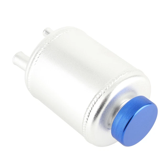 ALUMINUM POWER STEERING Fluid Reservoir Can Coolant Overflow Tank
