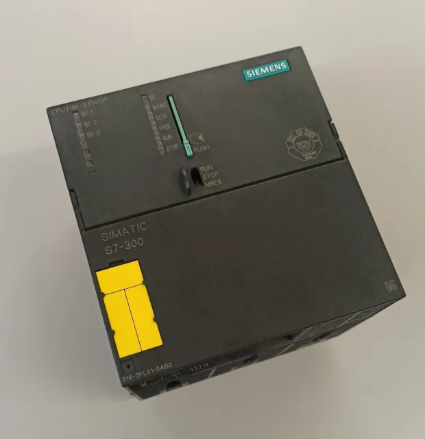 Siemens Simatic S7-300 CPU 6ES7318-3FL01-0AB0 mit 6ES7953-8LM20-0AA0 4MB