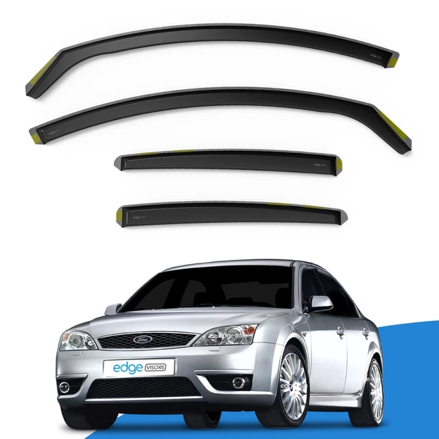 Skoda Octavia MK2 (2004-2013) 4-Piece Tinted Wind Deflectors – Front & Rear Set