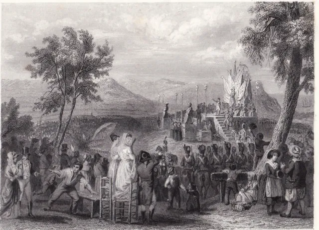 Party at the Camp de Boulogne Napoleon Bonaparte Boulogne sur Mer First Empire