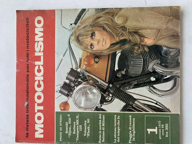Motociclismo Gennaio 1970 Suzuki Titan 500 Butalco Compera Mk Ii 125