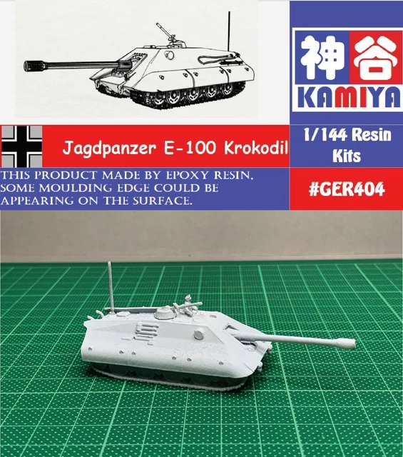 Kit Figurines Résine 1/144 Soldats Allemands Bataille Des Ardennes (Kamiya GER360P) - Pour Dioramas