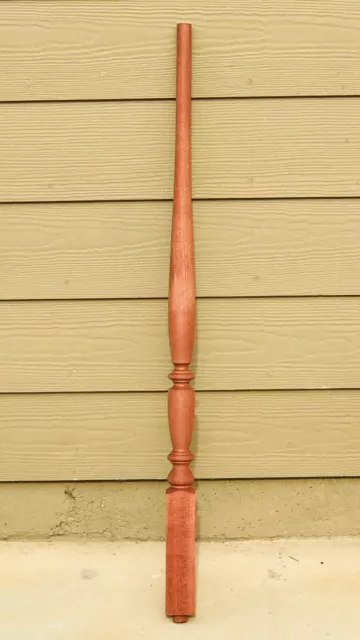 (10+3) 2615 Gallery Solid Mahogany 36"x1-3/4"Plain Tapered design Stair Baluster