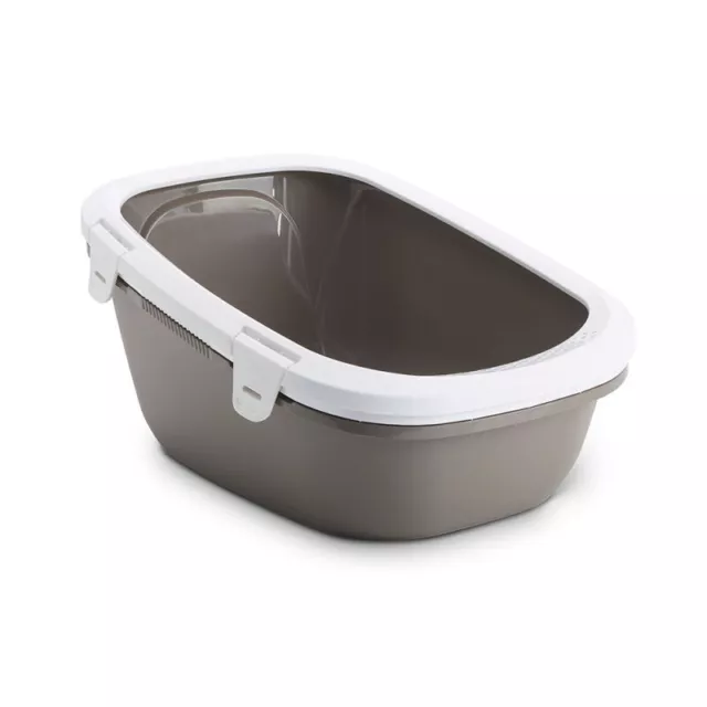 Cat Litter Tray with Sieve Filter Easy Clean Ideal for Large Breeds