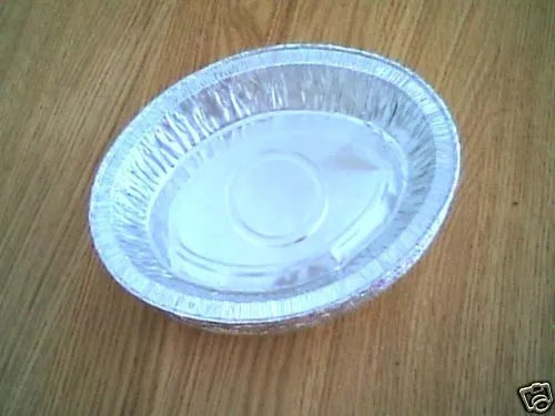 50 x 7¼" Oval Pie Foil Dishes