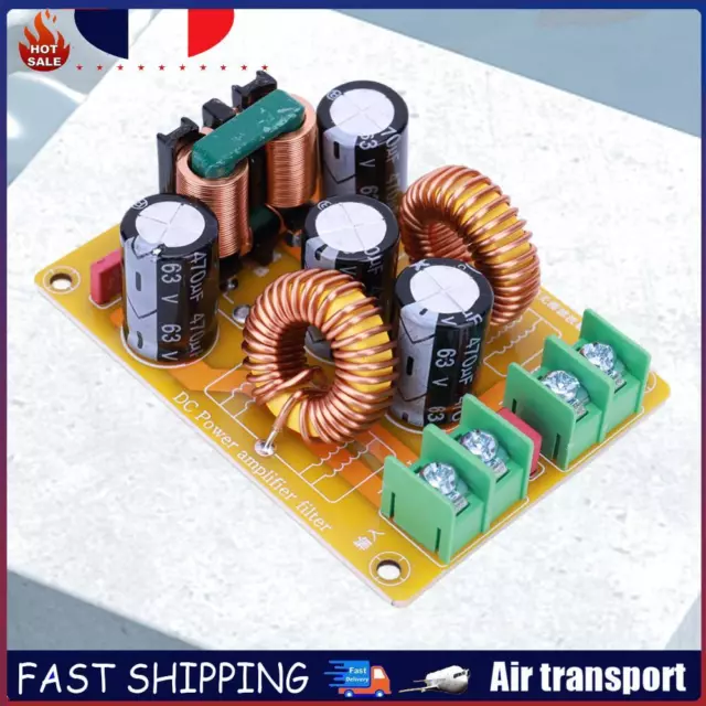 DC LC Low Pass High Frequency Filter 10A 50V Module for Radio Amplifier (10A) FR