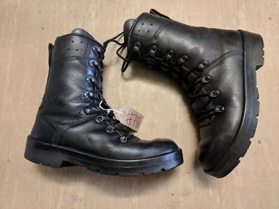 GENUINE GERMAN ARMY Black Leather 