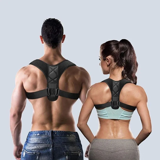 Adjustable Clavicle Posture Corrector - Upper Back Brace Shoulder Lumbar Support